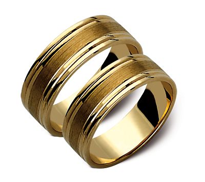 Obrączka ślubna - lux 124